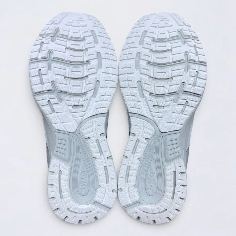 Brooks Anthem 5 Women's Size 8.5 B Running Shoes White Silver Lilac 1203651B174